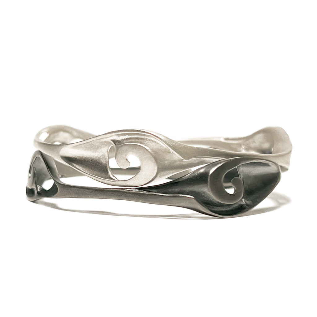 Tapered Slide Bracelet - Silver | Kirsten Muenster Jewelry