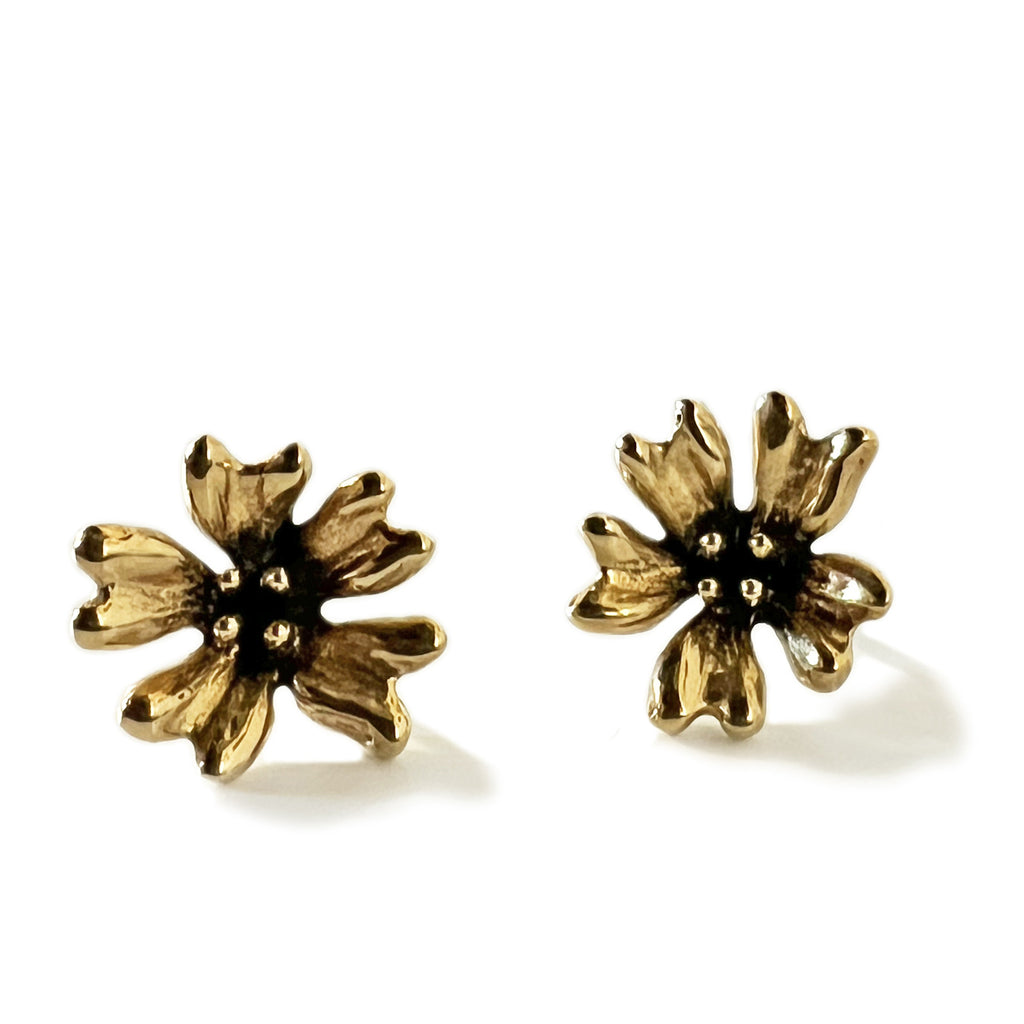 Bella Flora Earrings - Gold | Kirsten Muenster Jewelry