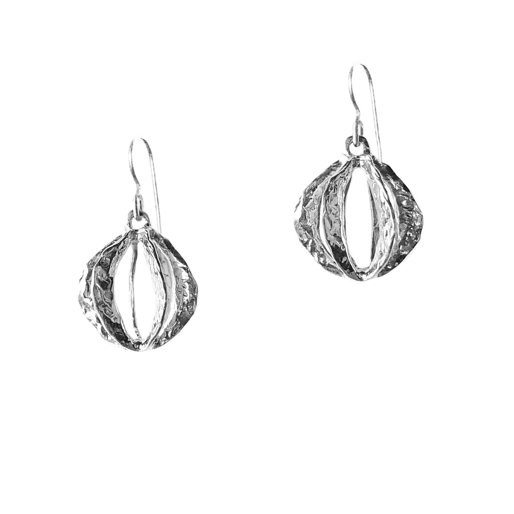 Lantern Earrings - Silver | Kirsten Muenster Jewelry