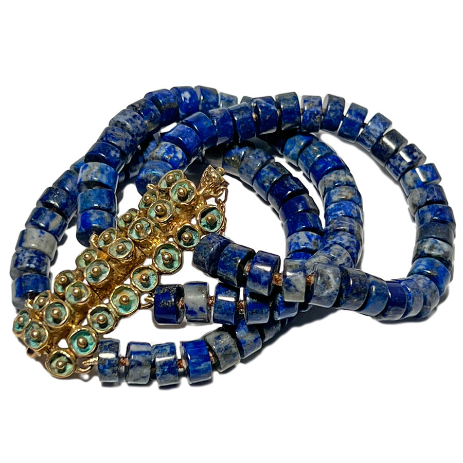 Lapis Mosaic Necklace | Kirsten Muenster Jewelry