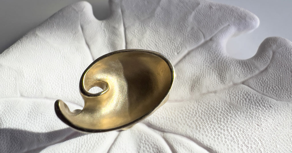 Slide Ring 10K Gold | Kirsten Muenster Jewelry