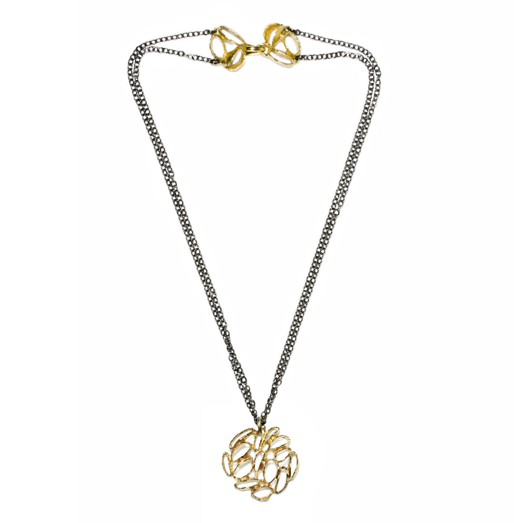 Banksia Medallion Necklace | Kirsten Muenster Jewelry