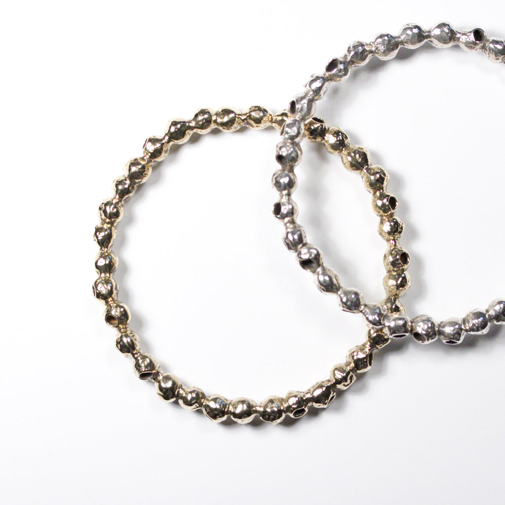 Callistemon Bangle - Silver | Kirsten Muenster Jewelry