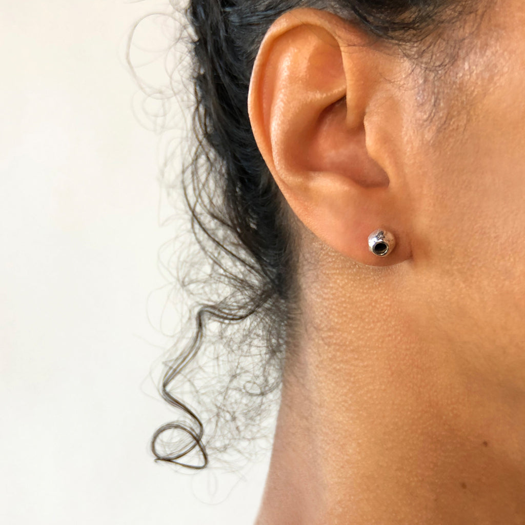 Callistemon Pod Earrings - Silver | Kirsten Muenster Jewelry