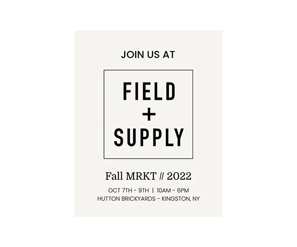 FIELD + SUPPLY Fall Market 2022 | Kirsten Muenster Jewelry