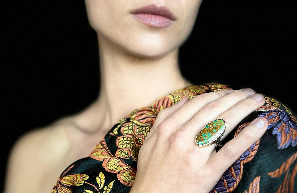 Turquoise Ring | Kirsten Muenster Jewelry