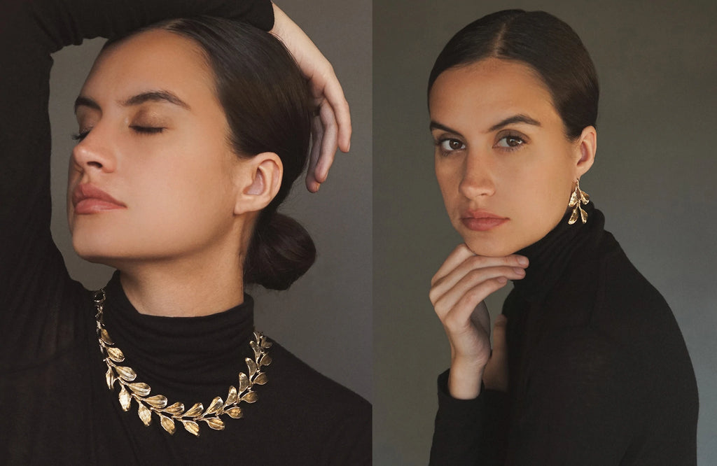 Dyad Two Tier Earrings | Kirsten Muenster Jewelry