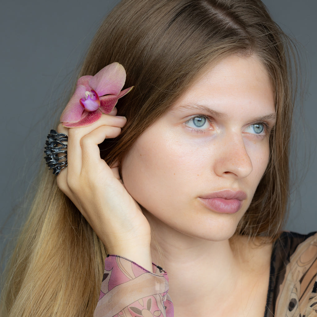 Banksia Root Ring - Silver | Kirsten Muenster Jewelry