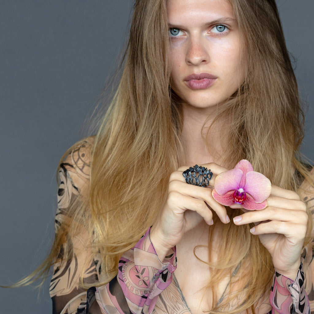 Banksia Root Ring - Silver | Kirsten Muenster Jewelry