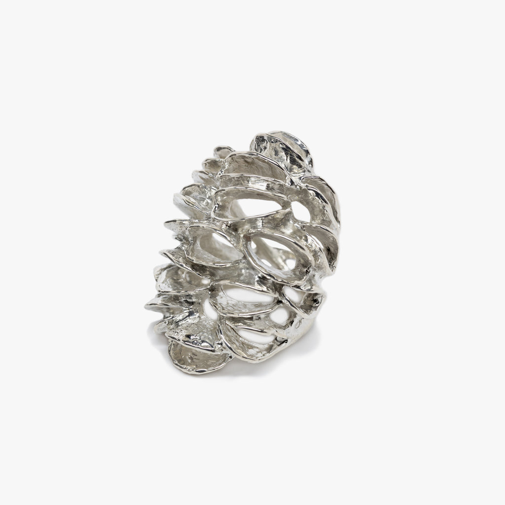 Banksia Root Ring - Silver | Kirsten Muenster Jewelry