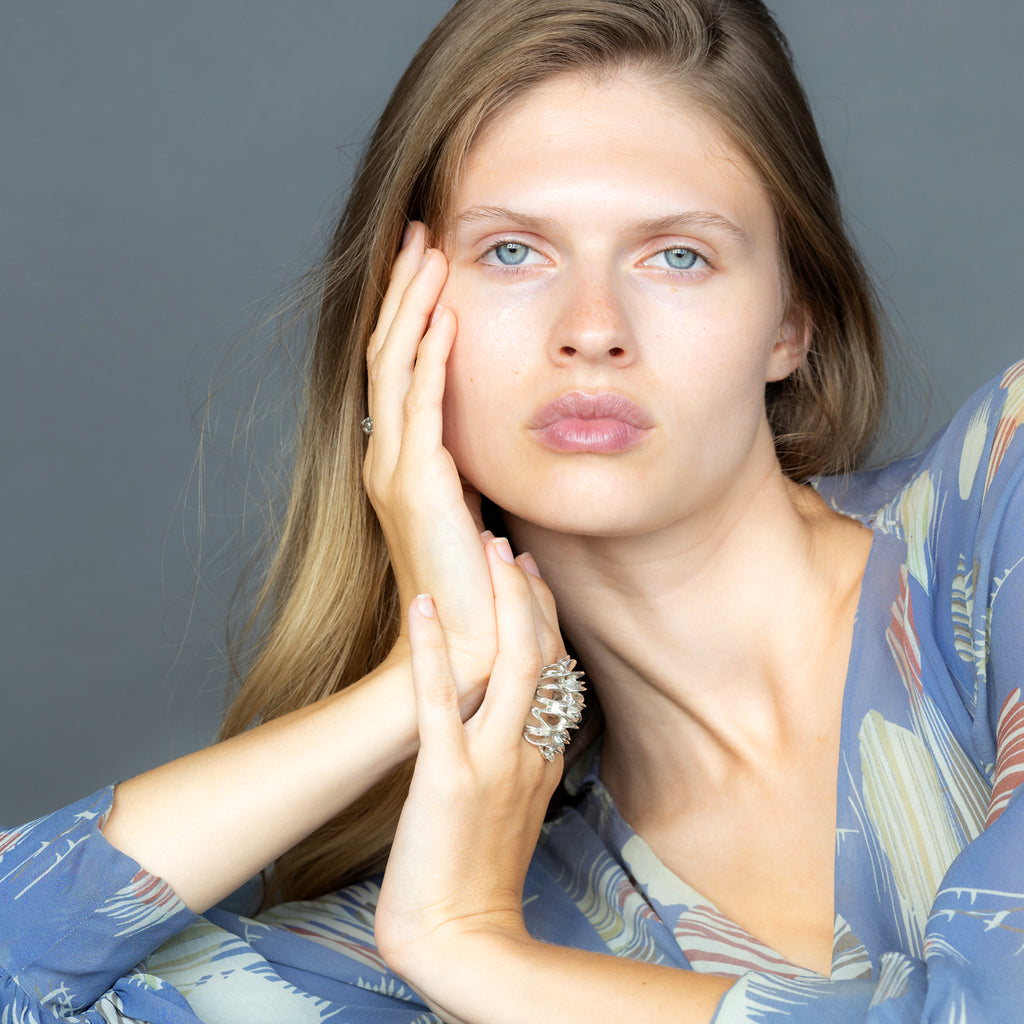 Banksia Root Ring - Silver | Kirsten Muenster Jewelry