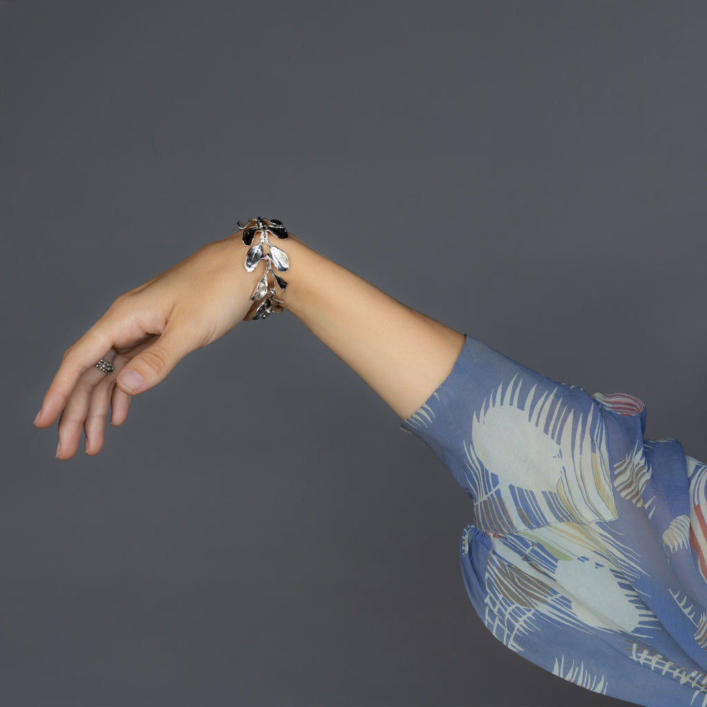 Dyad Link Bracelet - Silver | Kirsten Muenster Jewelry