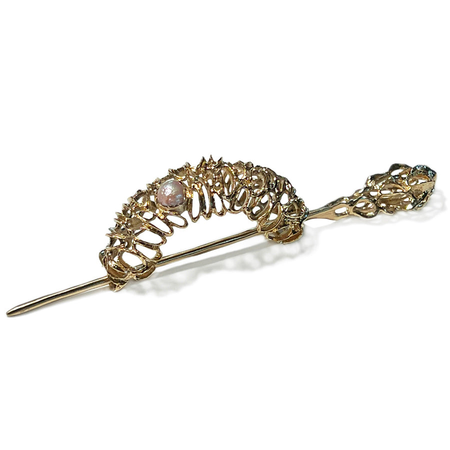 One of a Kind Pearl Hair Stick | Kirsten Muenster Jewelry