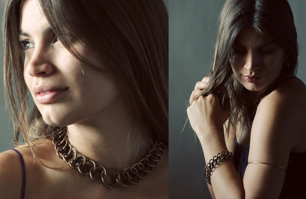 Large Half Persian Chain Bracelet | Kirsten Muenster Jewelry
