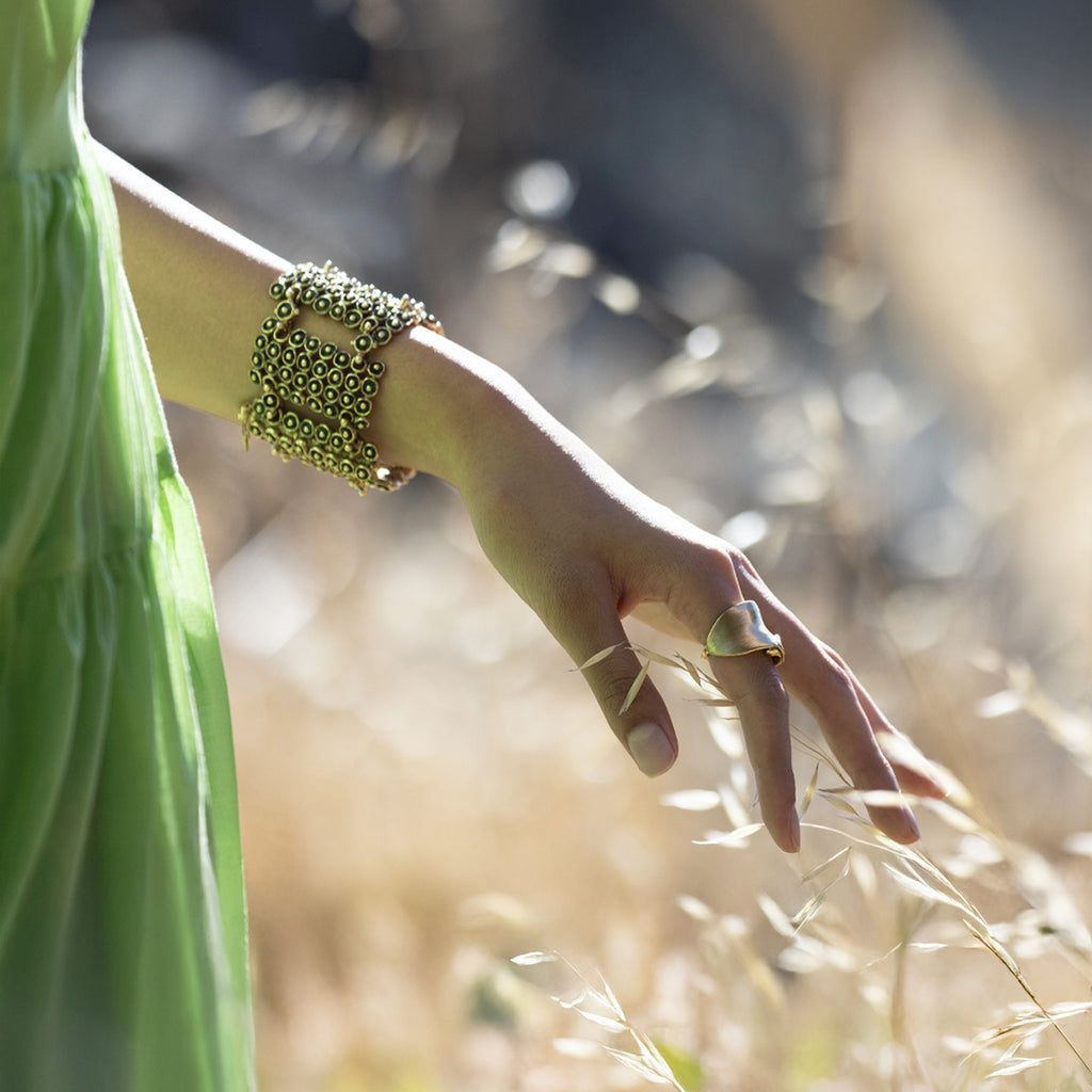 Mosaic Hinge Bracelet | Kirsten Muenster Jewelry