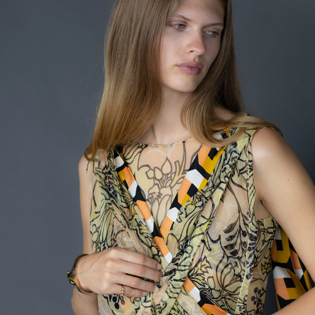 Slide Cuff Bracelet - Yellow Bronze | Kirsten Muenster Jewelry