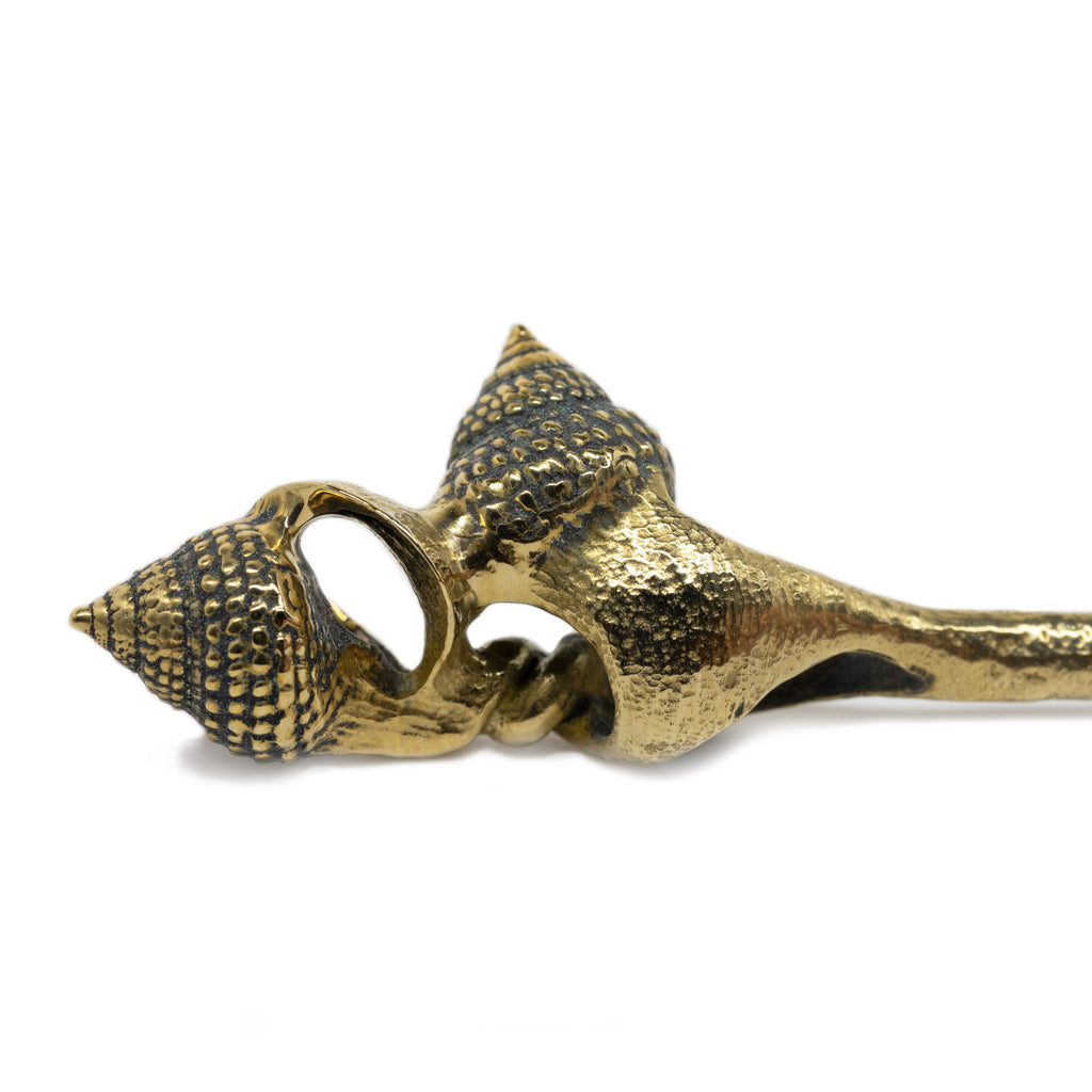 Spire Hair Stick - Yellow Bronze | Kirsten Muenster Jewelry