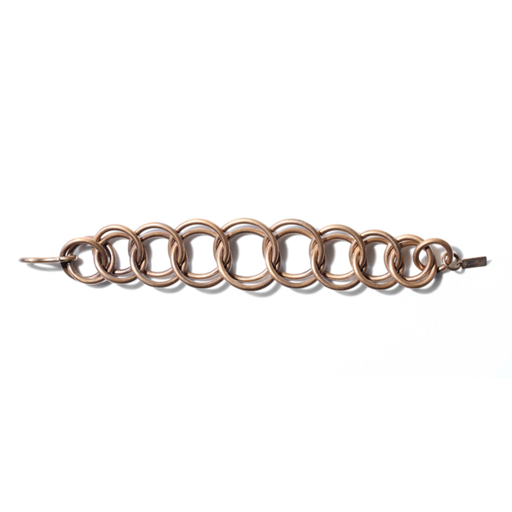 XLarge Half Persian Chain Bracelet Oxidized Bronze  