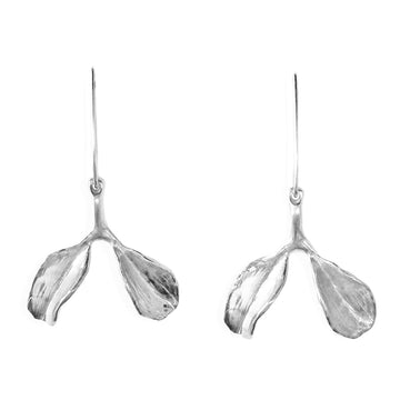 Dyad Earrings - Silver | Kirsten Muenster Jewelry