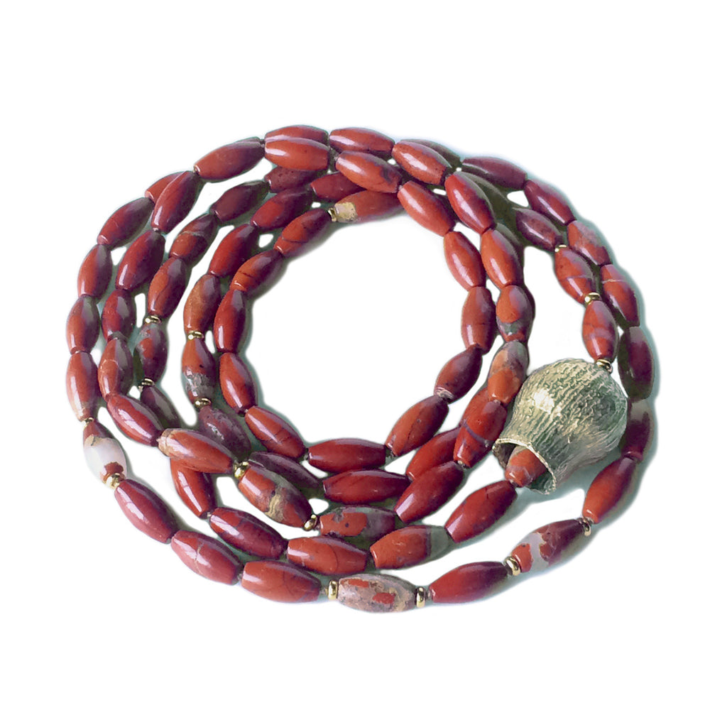 Red Jasper Necklace | Kirsten Muenster Jewelry