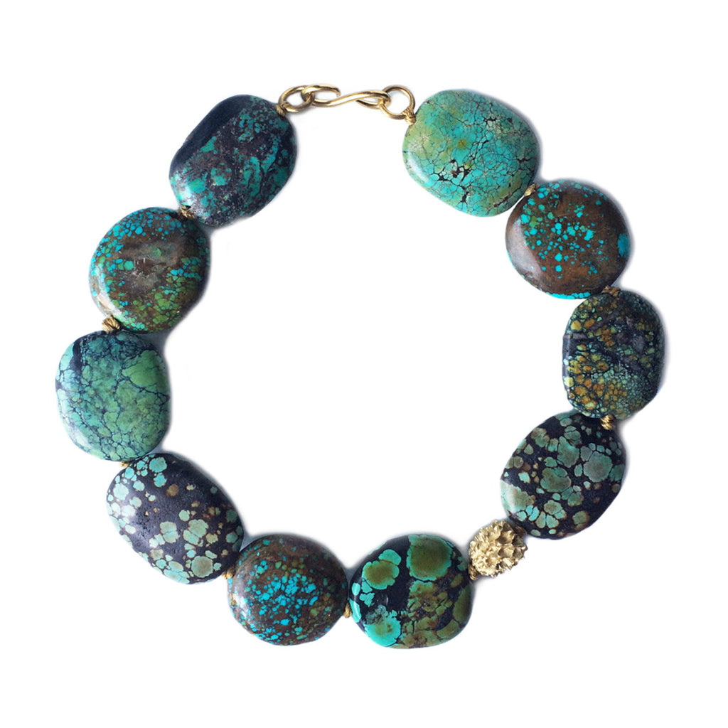 Tibetan Turquoise Necklace | Kirsten Muenster Jewelry