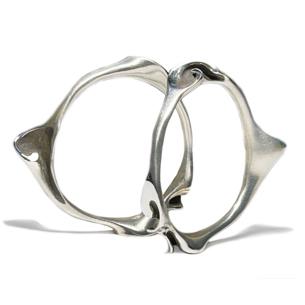 Slide Bangle - Silver | Kirsten Muenster Jewelry