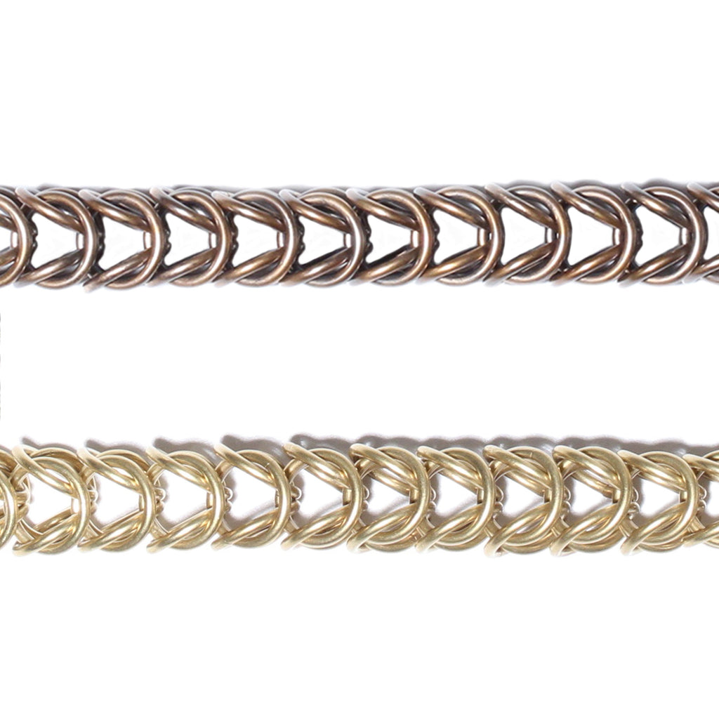 Short Multi Link Box Chain Necklace | Kirsten Muenster Jewelry