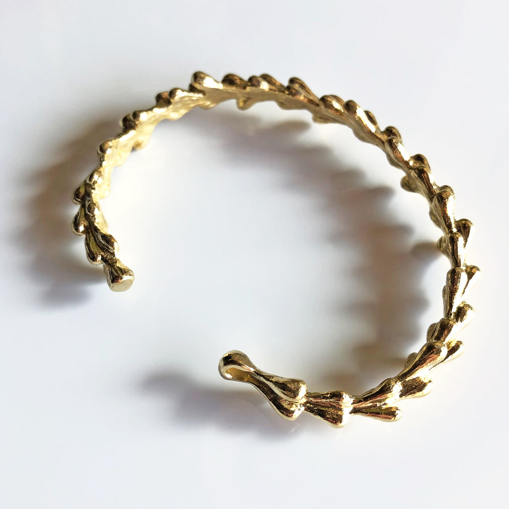 Willow Cuff - Brass | Kirsten Muenster Jewelry