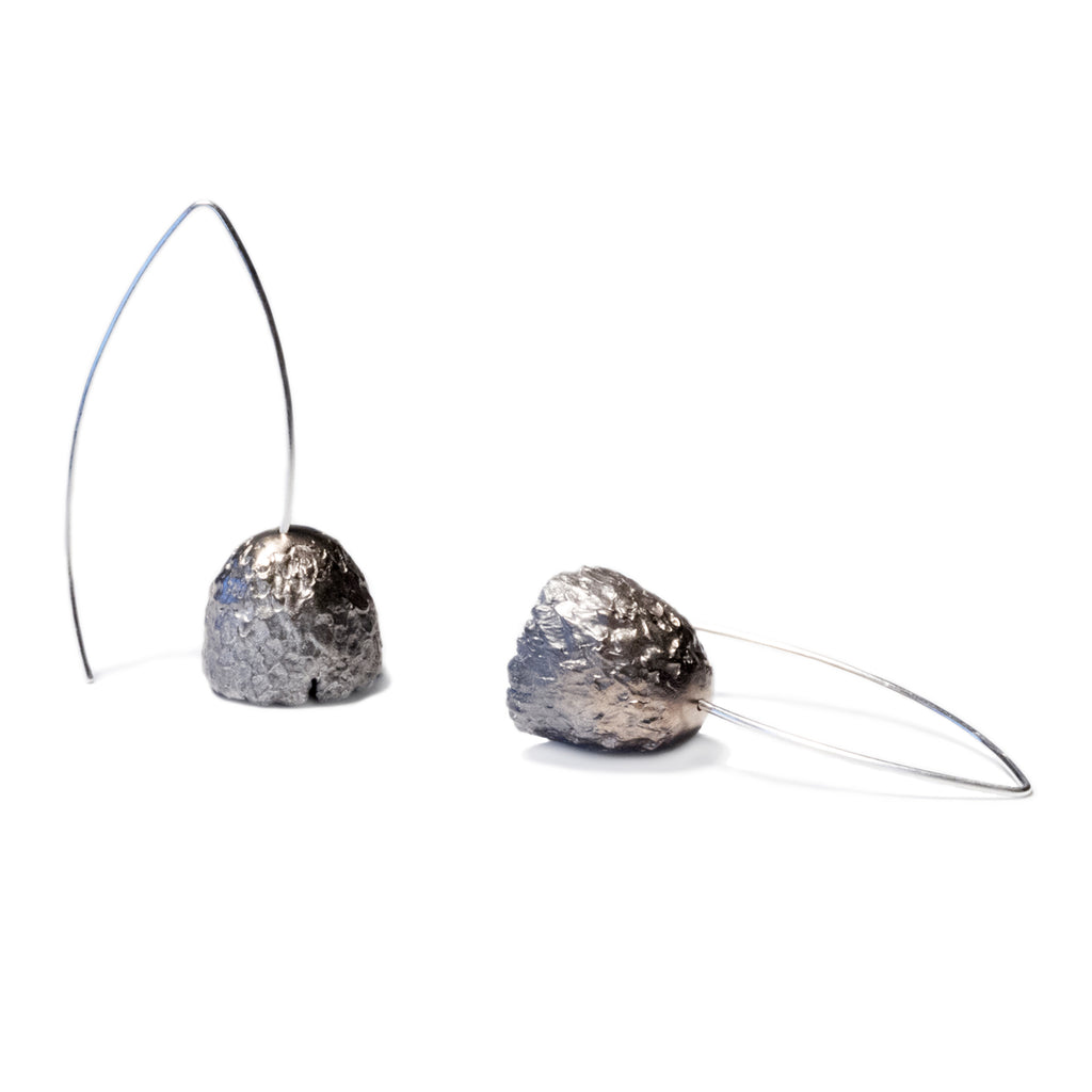 Cupule Earrings - Silver | Kirsten Muenster Jewelry