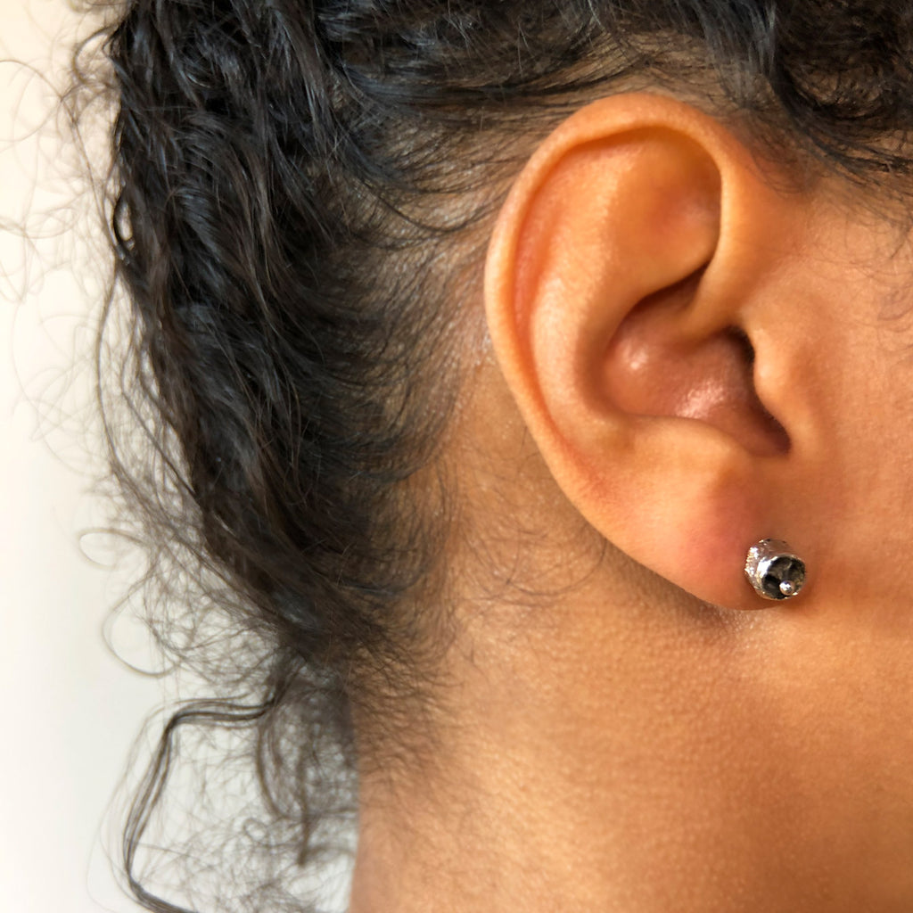 Bell Pod Earrings - Silver | Kirsten Muenster Jewelry