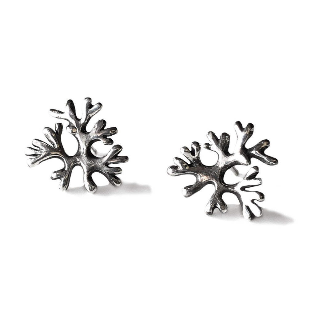 Fan Earrings - Silver | Kirsten Muenster Jewelry