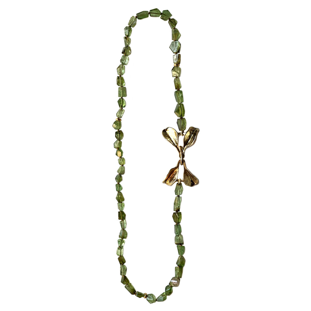 Tsavorite Garnet Necklace | Kirsten Muenster Jewelry
