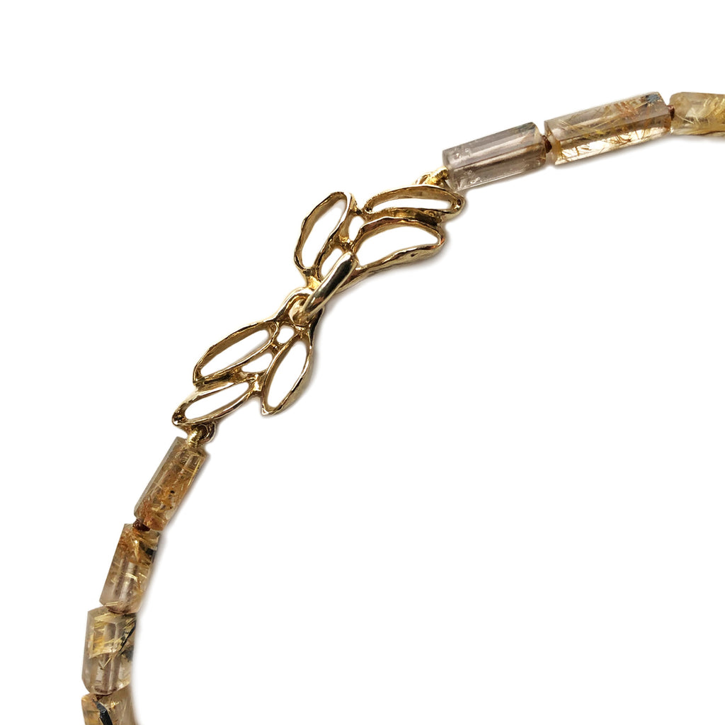 Rutilated Quartz Necklace | Kirsten Muenster Jewelry