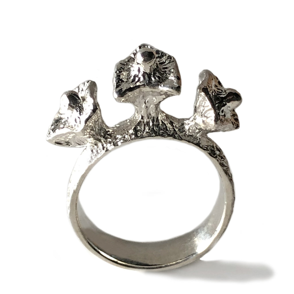 Crown Ring - Silver | Kirsten Muenster Jewelry