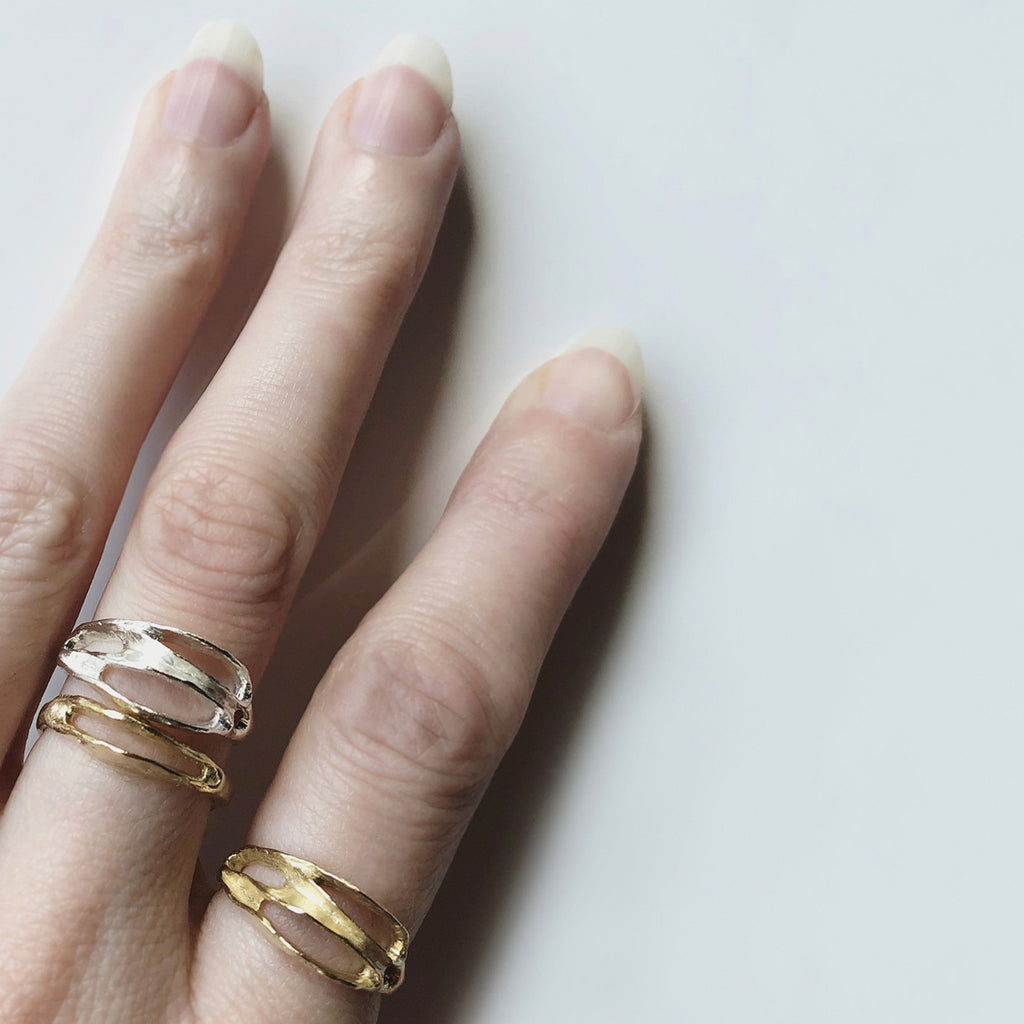 Perspectives Ring - Sterling Silver | Kirsten Muenster Jewelry